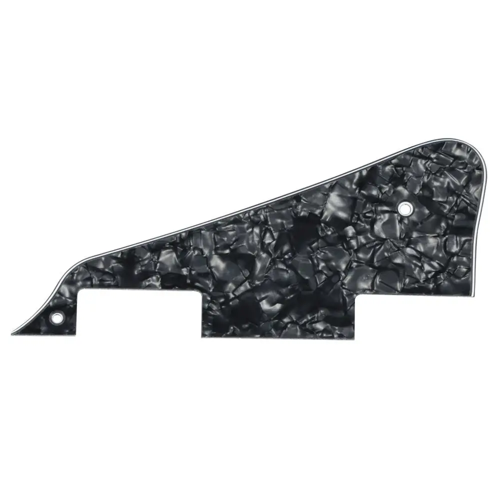 Black 3 Ply LP Guitar Pickguard Scratch Plate For Epiphone Les Paul