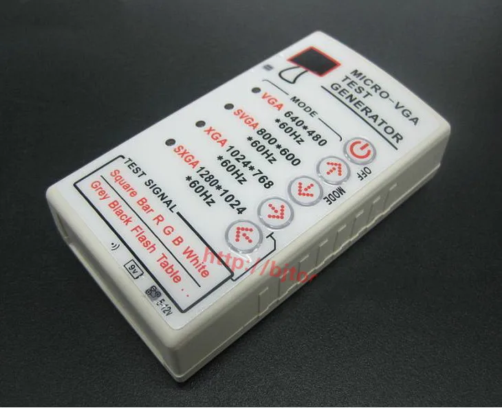 Màn Hình LCD Hiển Thị Bút Thử Tivi Máy Chiếu Công Cụ Sửa Chữa VGA Nguồn Tín Hiệu Màn Hình Máy Phát Điện