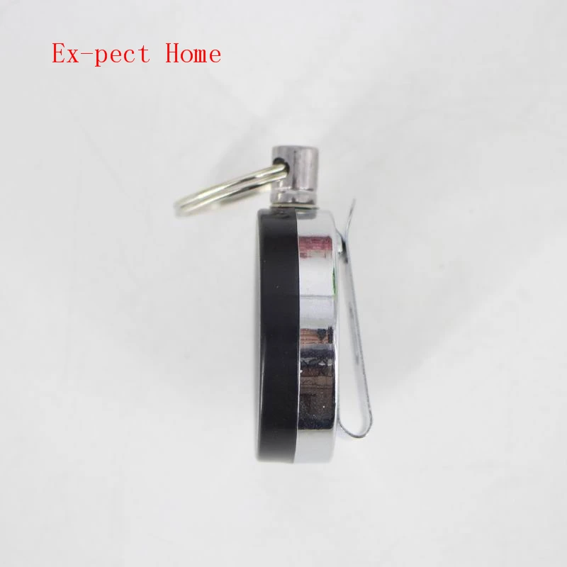 Factory price 500 PCS Metal Delicate And Durable Retractable Pull Chain Reel ID Card Badge Holder Reel Recoil Belt Clip