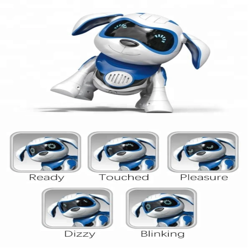 Nuovo Mini Robot intelligente giocattolo rilevamento dei gesti con musica Robot intelligente cane elettronico Pet giocattoli per bambini regalo