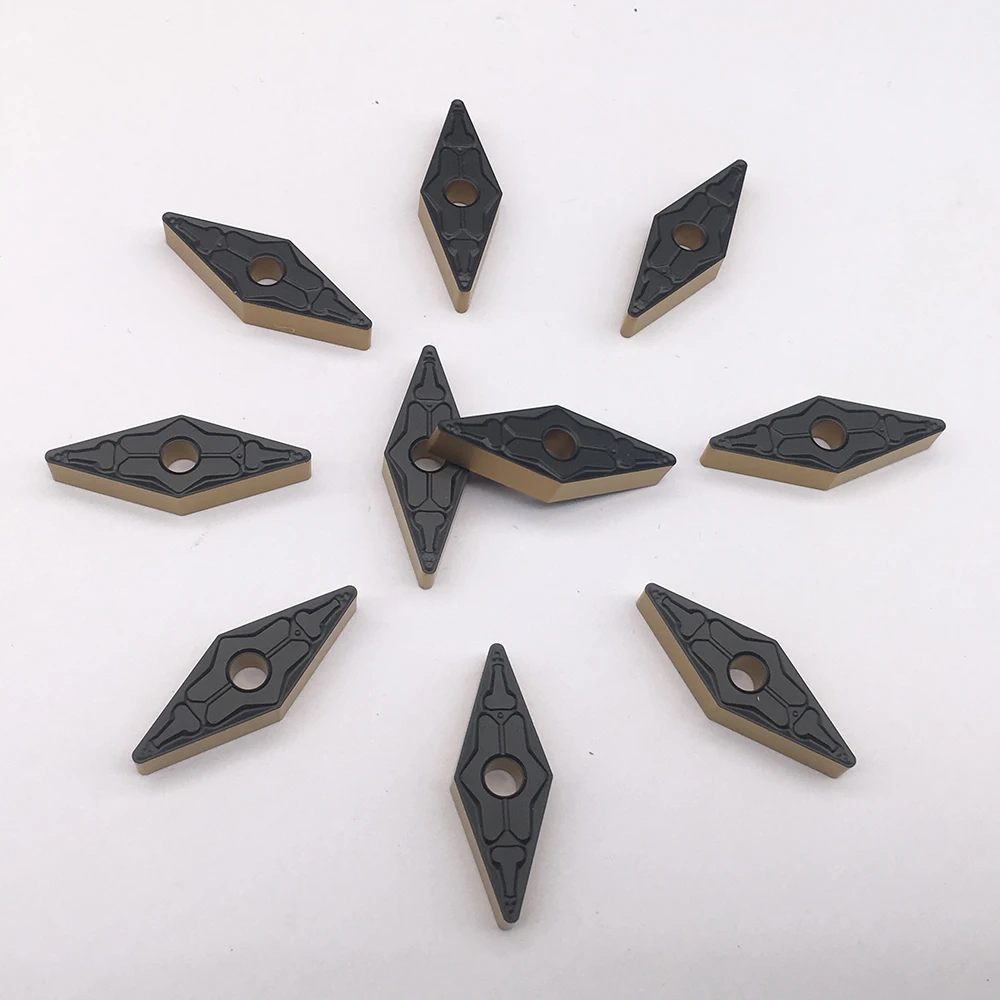 10 pcs vnmg160408 tm ft4225 선삭 공구 용 초경 선삭 공구 강철 cnc 공구 용 초경 선삭 인서트 선반 공구