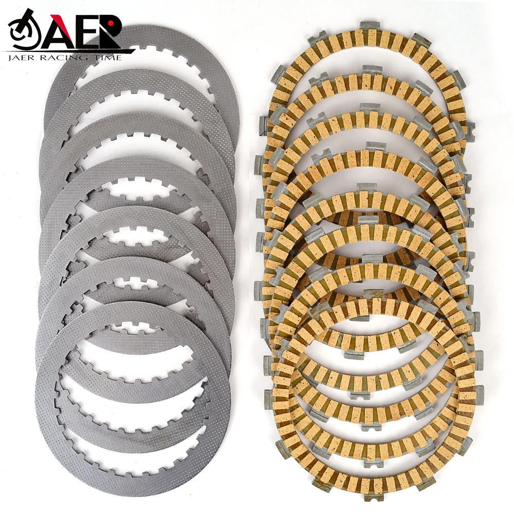 Clutch Friction Disc Plates for Honda CRF450X 2005-2017 CRF450 XRL 2014-2016 CRF450R 2002-2003 CRF450R R6 R7 R8 2006-2008