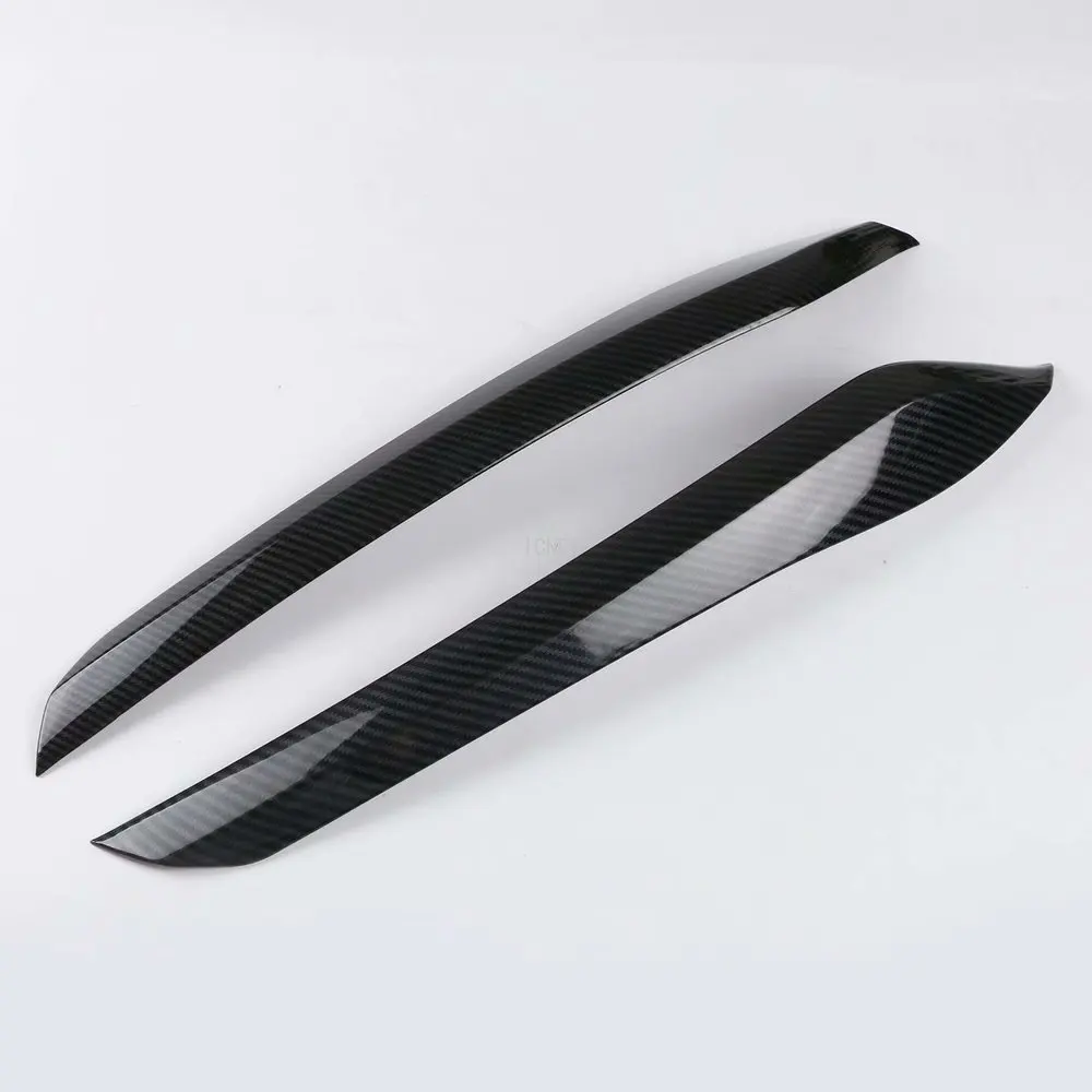 2PCS/set Chrome Plated ABS Trim Strip for Toyota Camry 2018 2019 XV70 8th Front Meshed Grille Accessories