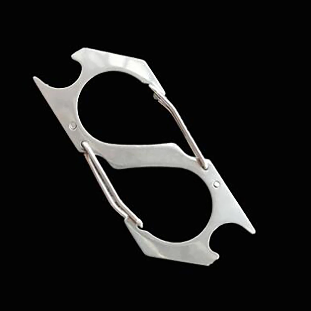 Multifunctional Climbing Bottle Opener, Hook Keychain, Outdoor Camping Equipment, Mountaineering Accessories, S-type Climbing