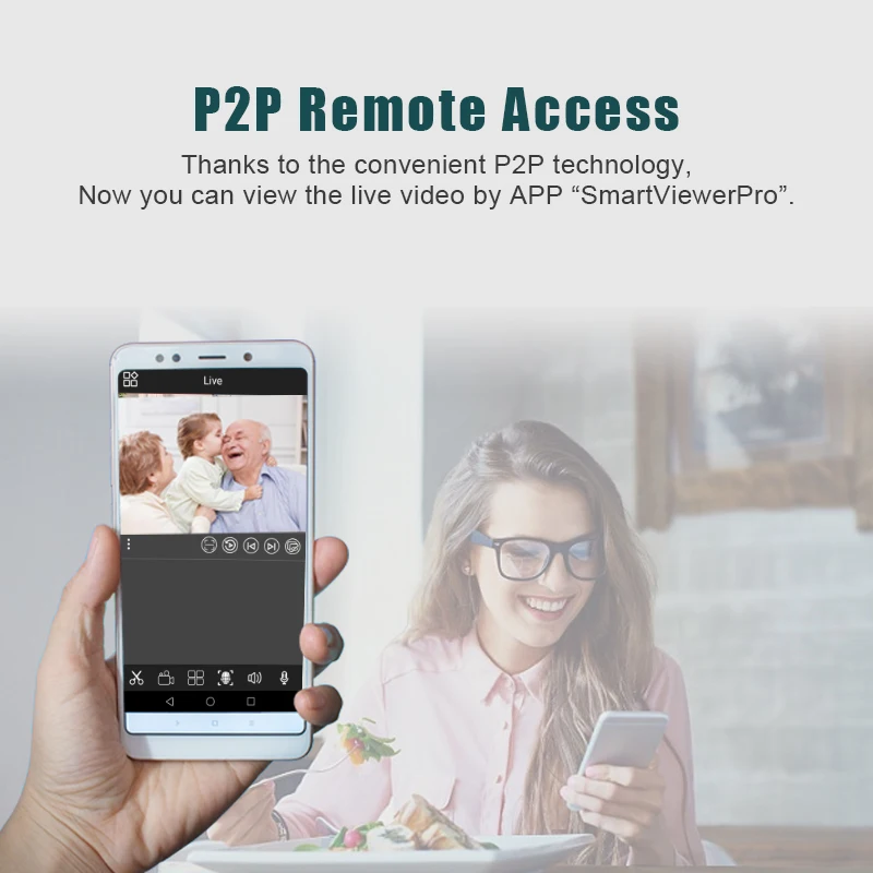 NVR 8CH 16CH H.265 5MP 1080P Network Video Recorder Supports onvif HDMI IP camera recorder cctv recorder for IP Camera System