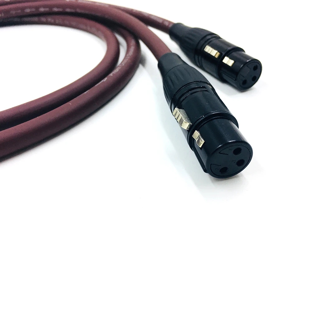

Thouliess Pair HIFI WBT-0144 RCA to XLR Female Balacned Interconnect Cable XLR Balacned to RCA Audio Cable with Prism OMNI2 Wire