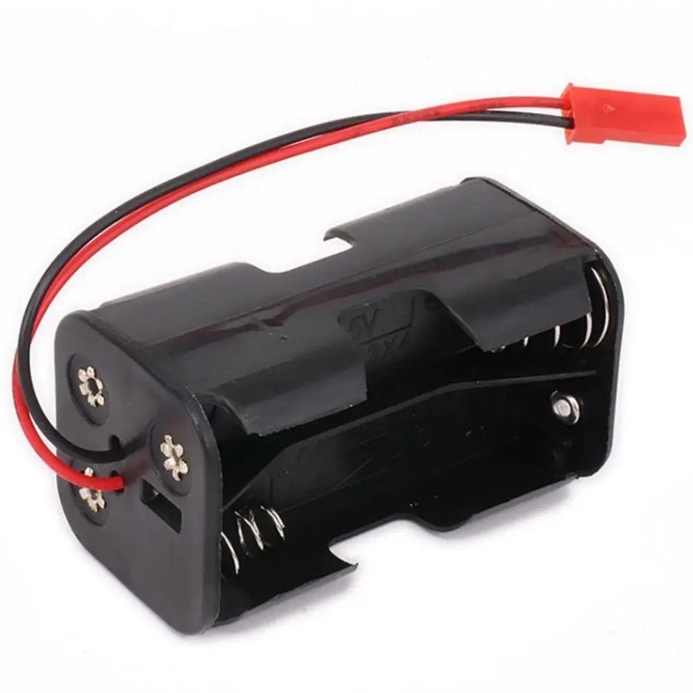 80% HOT SALES！！！Receiver AA Battery Pack Case Insert Compartment Box for 1/10 RC Model Car HSP image 2