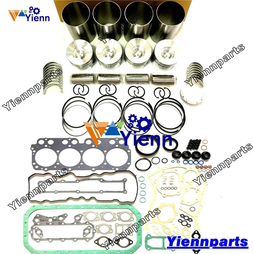 

For HINO N04C N04C-UT N04C-UR Overhaul Rebuild Kit With Gasket Liner Piston Ring Bearing Set Truck 16V Diesel Engine Spare Parts