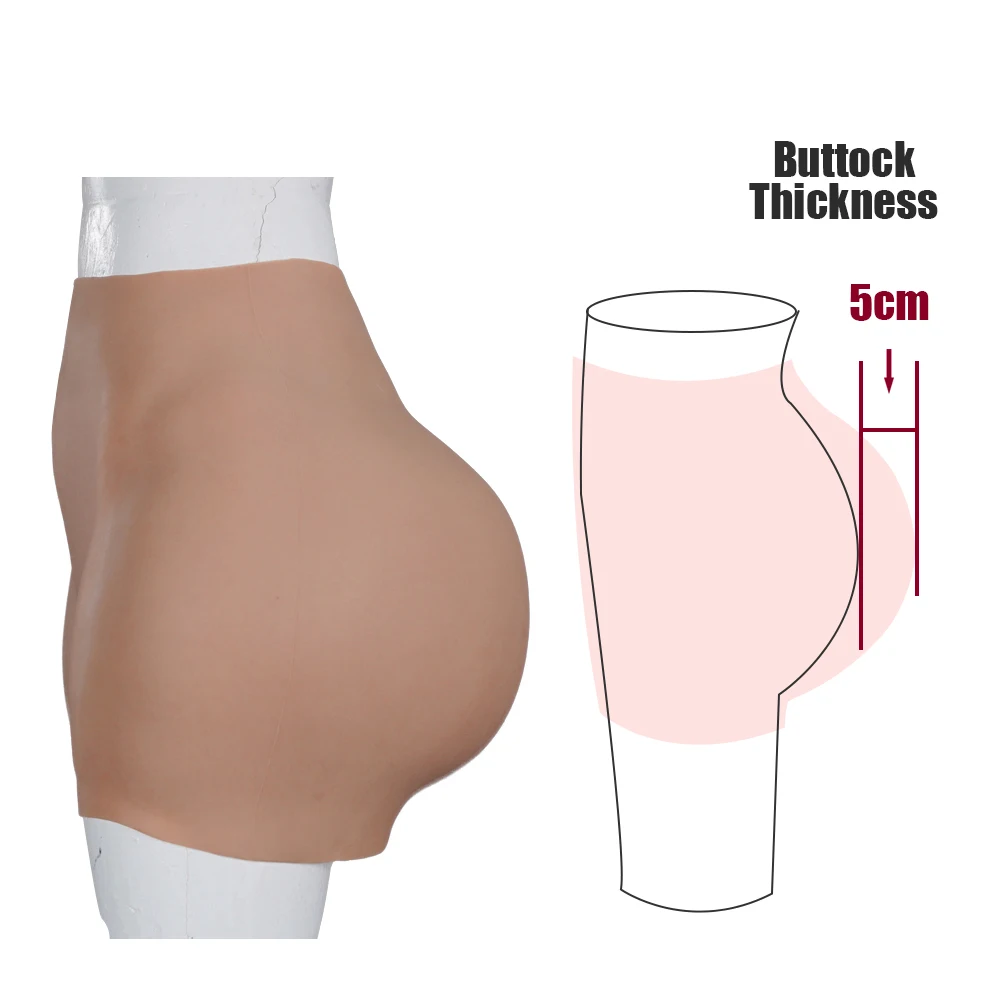 Tgirl Panty Buttock Enhancer Fake Vagina Panties Hip Up Crossdressing Suit for Crossdresser Transgender Drag Queen Shemale