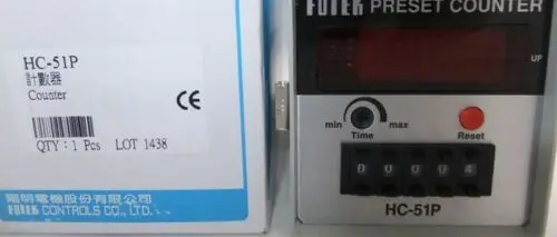 1PC New Fotek Counter HC-51P HC51P In Box