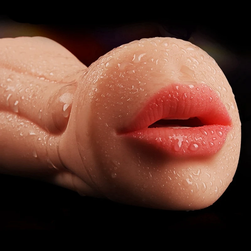 Realistic Vagina Real Pussy and Mouth Oral Silicone Male Masturbator Artificial 3D Deep Throat Pocket Pussy Sex Toys for Men