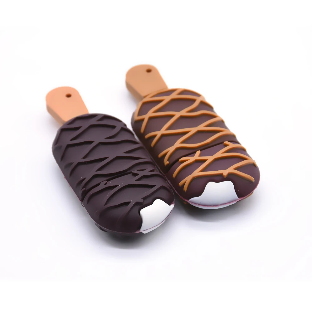 cute mini Ice Cream pen drive usb flash drive 16GB 32GB 64GB 128GB  memory stick 4GB 8GB Chocolate Magnum pendrive u stick