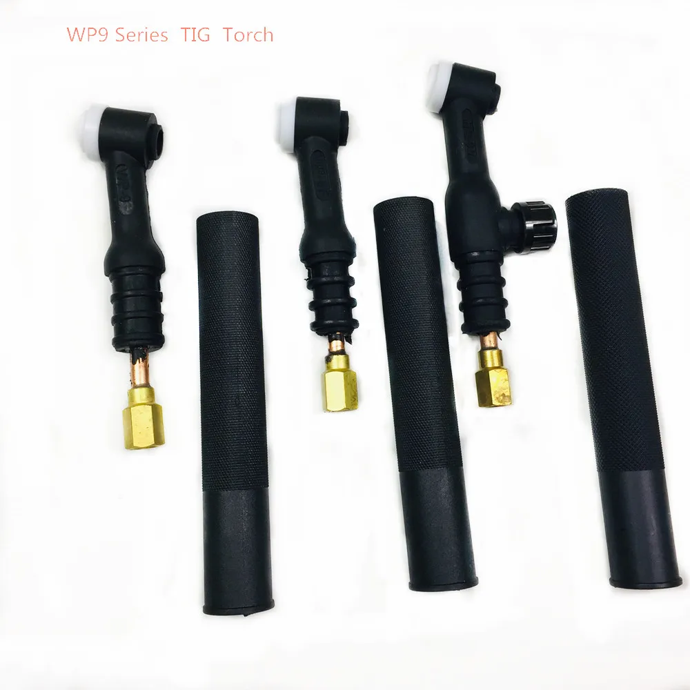 WP26-FV WP-17 WP-9P WP-18 TIG Torch GTAW Gas Tungsten Arc Welding Torch WP26 Argon Air Cooled WP-26 Flexible Neck Gas Valve TI