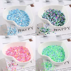 Ultrathin 3mm Star Heart Moon Sequins Nail Art Glitter Mini Paillettes Eo-Friendly PET Sequin Nails Decoration Manicure Material