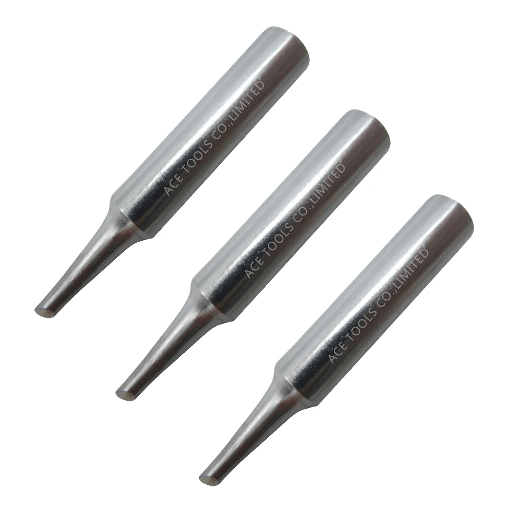 Punta de soldadura de T18-CF2 cónica, 2,0mm, 0.078 ", ajuste HAKKO FX-888, FX-888D, FX-8801, boquilla de hierro sin plomo, mango de lápiz