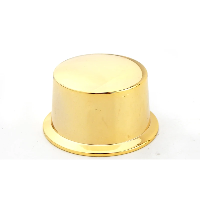 سوبر جميلة عالية الجودة النحاس مطلية بالذهب حجم المقبض من مكبر للصوت الجهد المقبض مرآة الوجه قطرها 42 مللي متر عالية 20 مللي متر