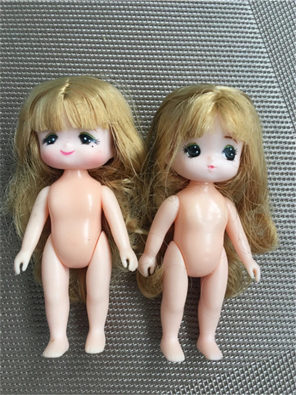 Licca Doll Heads Body Mini Cute Doll Toy Girl DIY Dressing Toy Gifts Kids Birthday Gifts Little Twin Licca Doll Maki Miki Toy