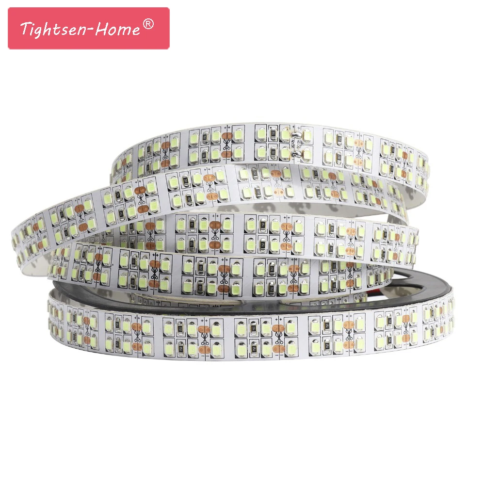 

LED Strip 2835 SMD 240LEDs/m 5M 1200 Leds DC12V High Bright Flexible LED Rope Ribbon Tape Light Warm White / Cold White/Ice Blue