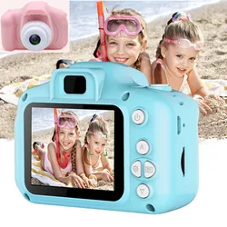 New Arrival Kids Mini Digital Camera 2.0 Inch HD Screen 2mega pixels 1080P Projection Video Camera Gift For Children Camera Toys