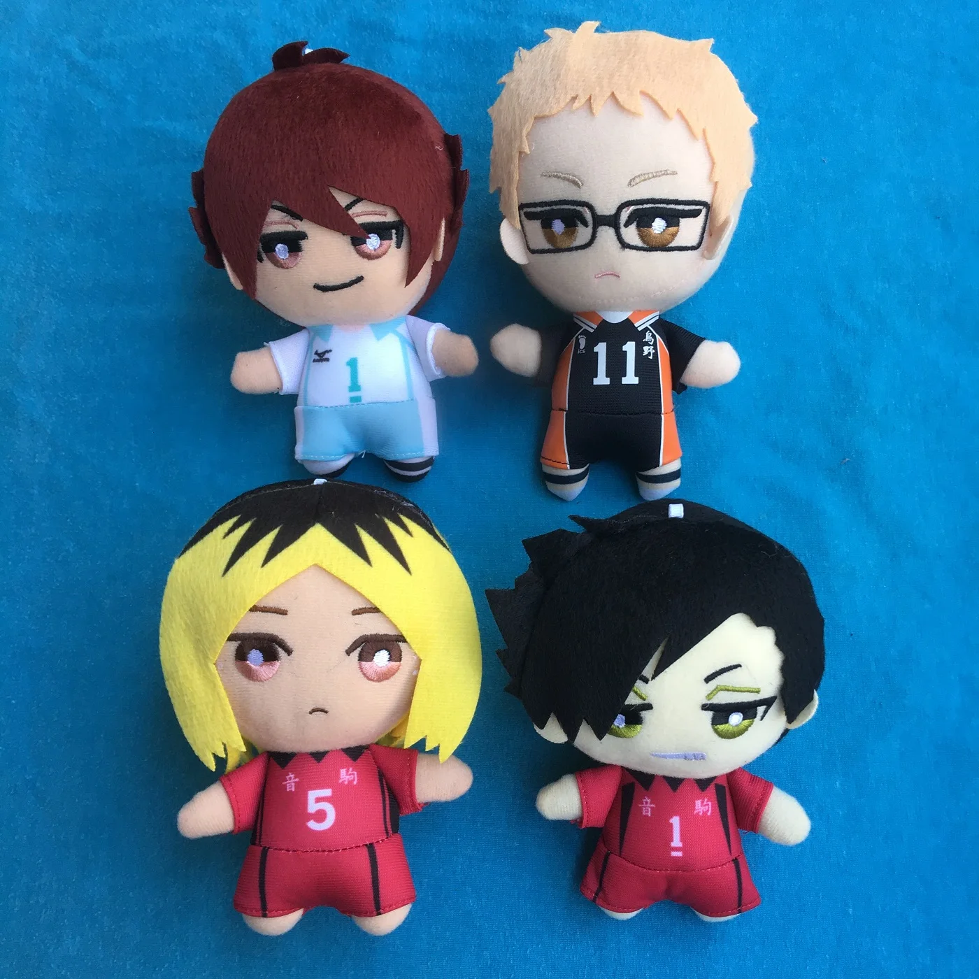 2020 original 15cm Haikyuu! Anime Plush Toy Stuffed Toy Tsukishima Kei Yamaguchi Tadashi Sawamura Daichi Anime Toys Gift Doll