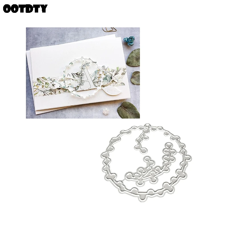 Circle Geometric Metal Cutting Dies Stencil Scrapbooking Album Stamp Paper Card Embossing Decor New for 2020