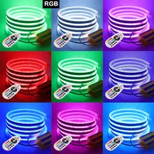 RGB Neon Rope Light 220V #4