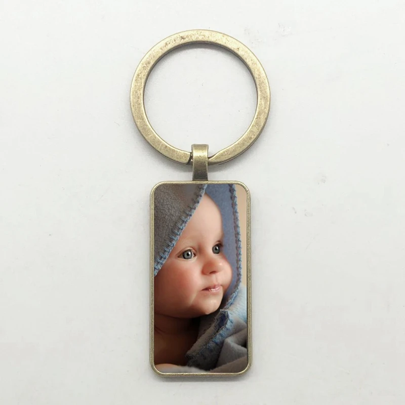 Private order Personality mother's Keychain picture customization Baby Child Dad Mom Brothers Sisters Handmade Family photo