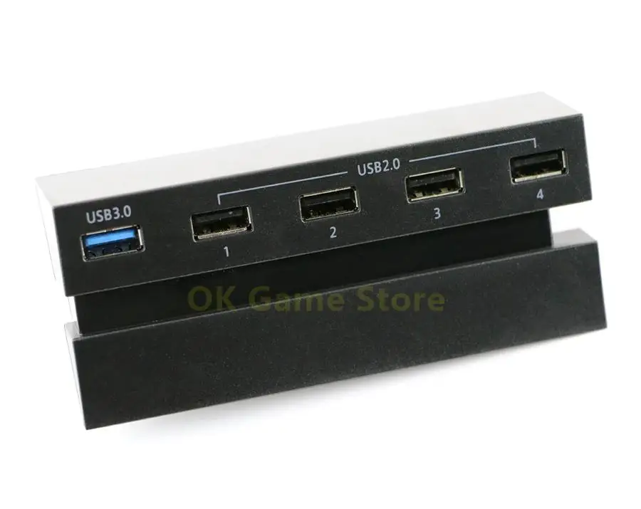 1 قطعة ل PS4 سليم تمديد USB محول ل بلاي ستيشن 4 سليم وحدة التحكم USB HUB 3.0 عالية السرعة 2.0 منفذ USB إصلاح أجزاء