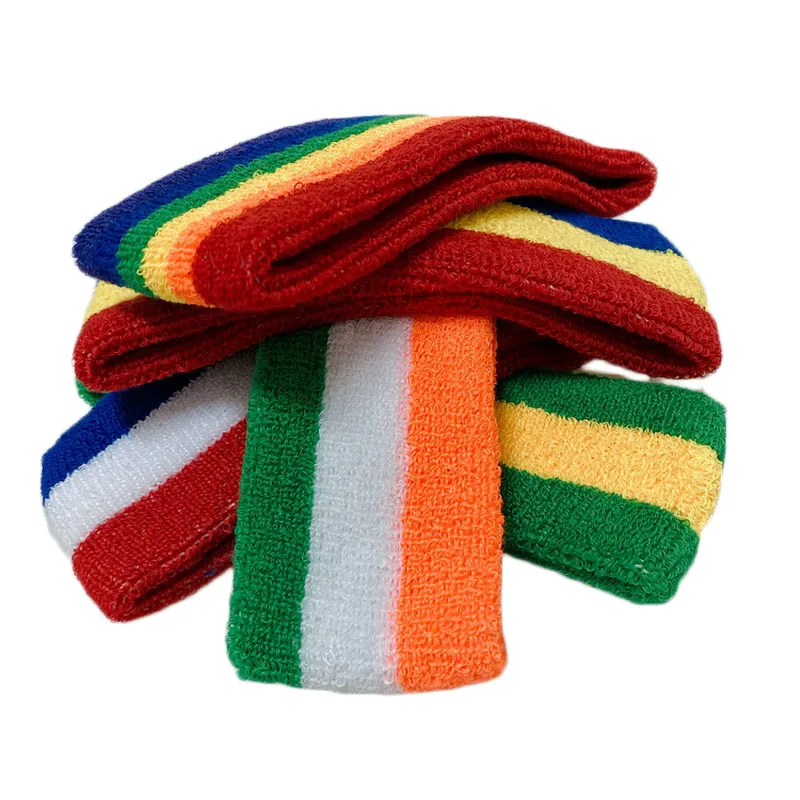 1Pcs Towel Sweatband Head Yoga Headband Sport Hairband Sweat Band Elastic Hair Band For Men Women Running Fitness Accessories