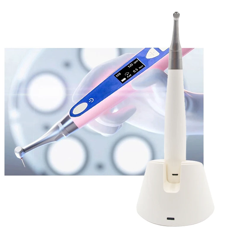 Y-Smart-Pro Endodontic Instruments Endommotor 1:1 Contra Angle Dental Endo Motor with Built-in Apex Locator