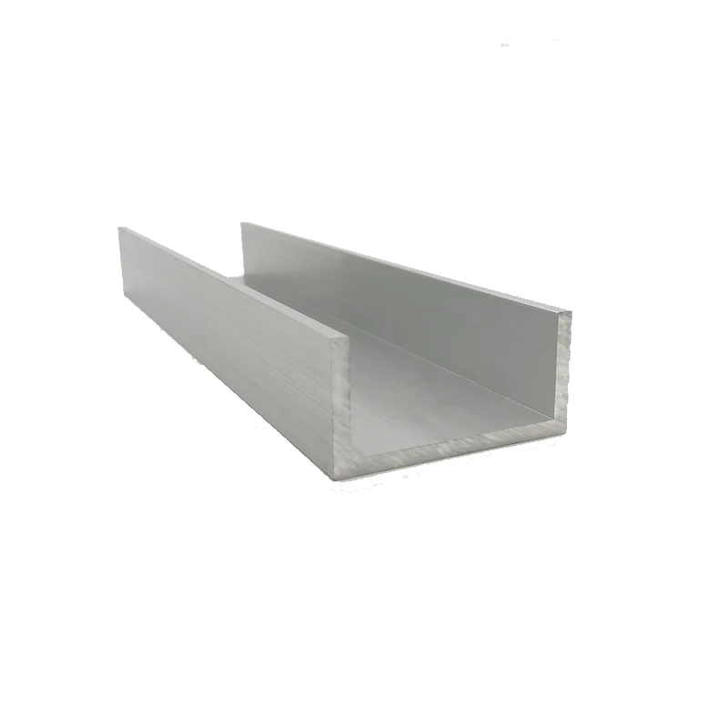 U-shape  Aluminum, Outer width 60mm, length 50cm,aluminum alloy glass covered edge strip