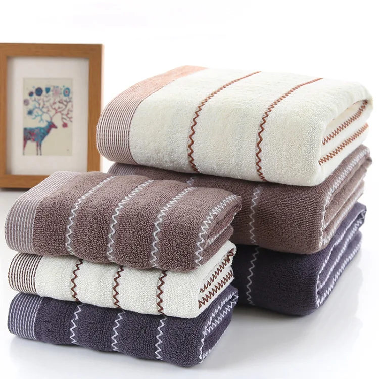 1pc New Arrival Soft 100% Cotton Bath Towels For Adults Absorbent Terry Hand Face towel Adult Men Women Basic Towels