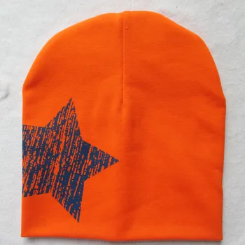 Baby Hat Autumn Winter Kids Cap Star Print Beanie Warm Hats For Children Warmer