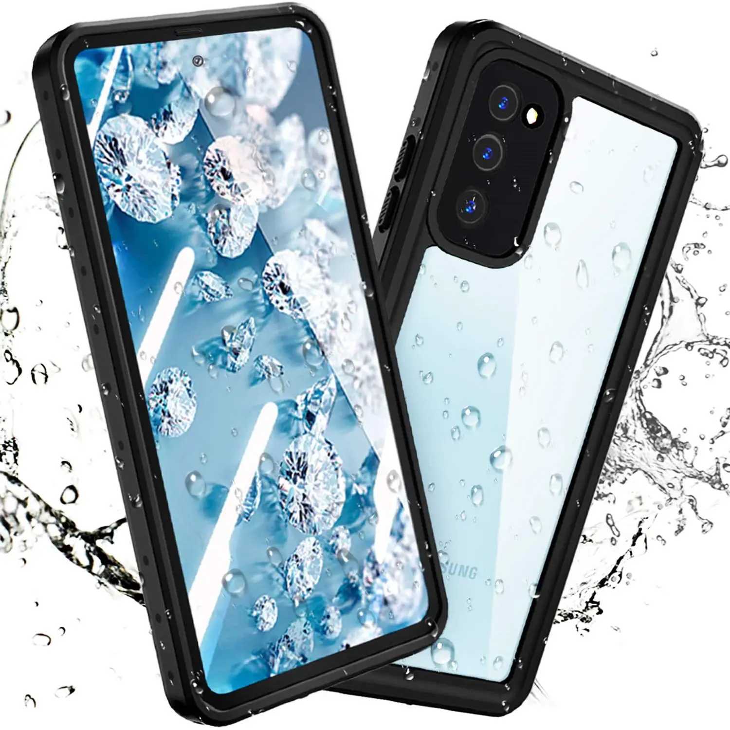 Waterproof Case for Samsung Galaxy S21 S20 S10 S9 S8 Plus Note 9 8 10 20 Ultra Shockproof Outdoor Sport Swim Cover for Samsung