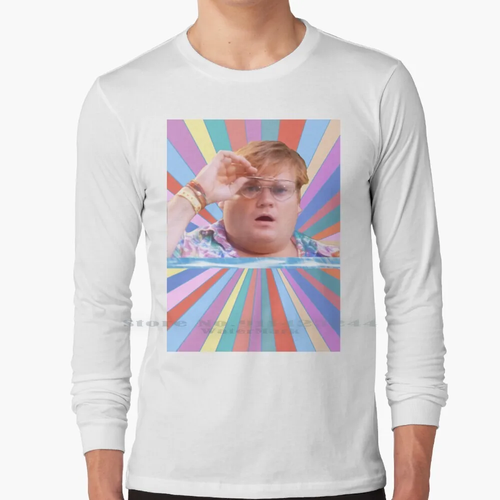 Chris Farley Sunglasses Surprise 100% Cotton T Shirt Chris Farley Sunglasses Matt Foley Van Down By A River Schmitts Gay Sun