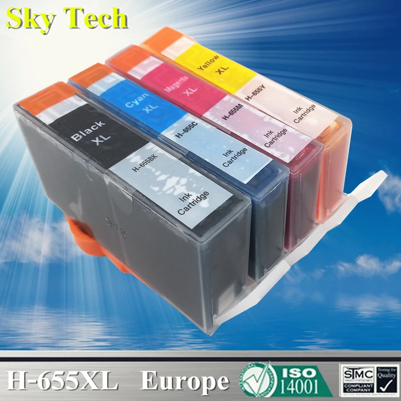 

Compatible Ink cartridges For HP655 HP-655xl , For HP Deskjet Ink Advantage 3525/4615/4625/5525/6520/6525