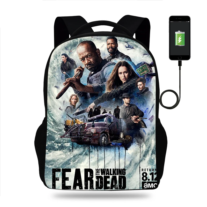 the-walking-dead-school-backpack-for-teenager-boy-children-school-bags-girl-bookbag-men-women-usb-charging-travel-bags