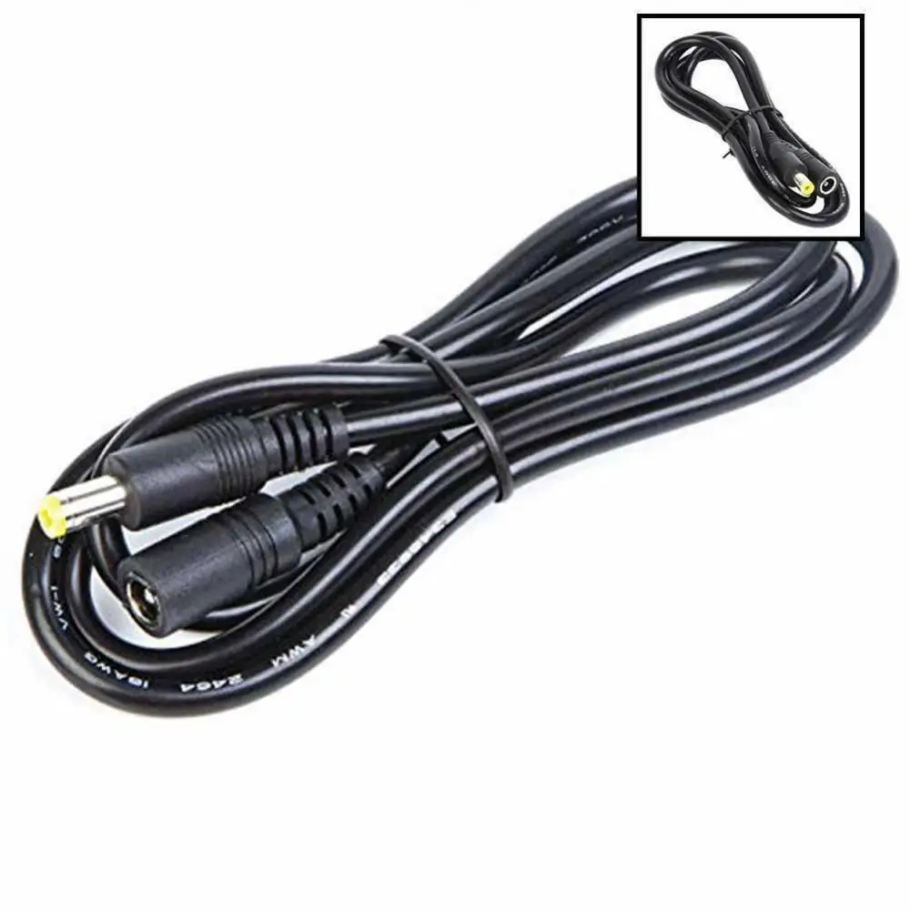 DOONJIEY 2.1x5.5mm Male to Female 12V Power Cable Extension Cord for CCTV Power Extension Cable Extension Cord