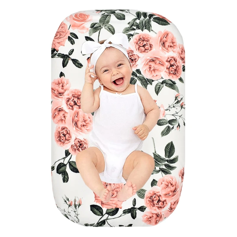 Removable Slipcover for Newborn Lounger Baby Changing Pad Lounger Cover Infant Padded Lounger Protector