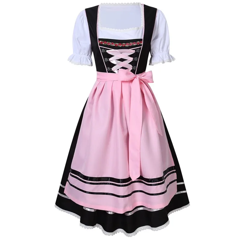 

Germany Oktoberfest Bavarian Beer Girl Cosplay Dirndl Dress Sexy Nightclub Bar Carnival Party Erotic Beer Wench Maid Costume