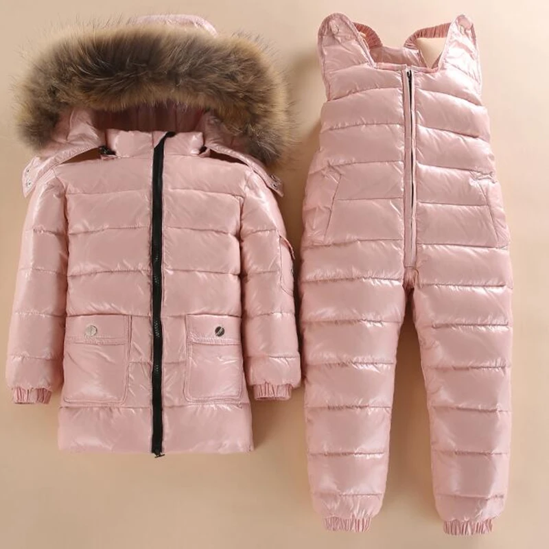 Brand cheap Children Down Jacket Baby Winter Ski Wear Boys And Girls Infant Winter Jacket Baby Boy Parka Snow Set Warm clothes