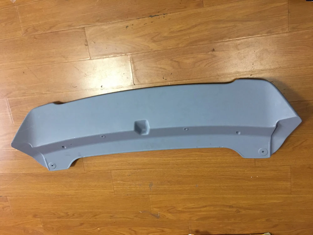 Car Styling For Mitsubishi Pajero Sport Spoiler 2016 2017 2018 ABS Plastic Unpainted Primer Rear Trunk Wing Spoiler