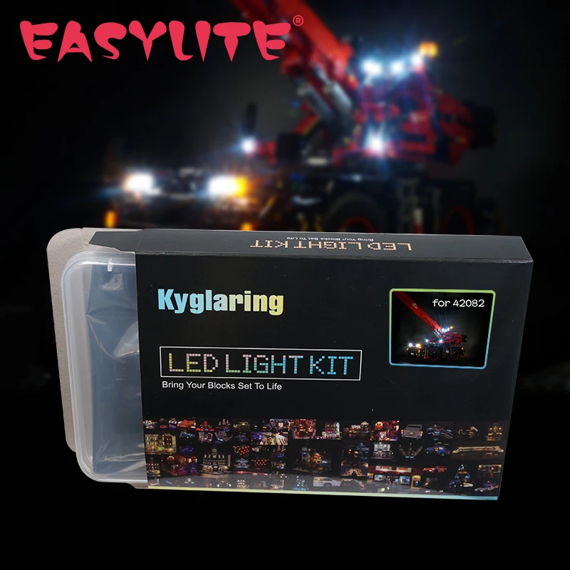 

EASYLITE LED Light Set For 42082 Complex Terrain Crane DIY Toys Blocks Bricks Only Lighting Kit Not Include Model