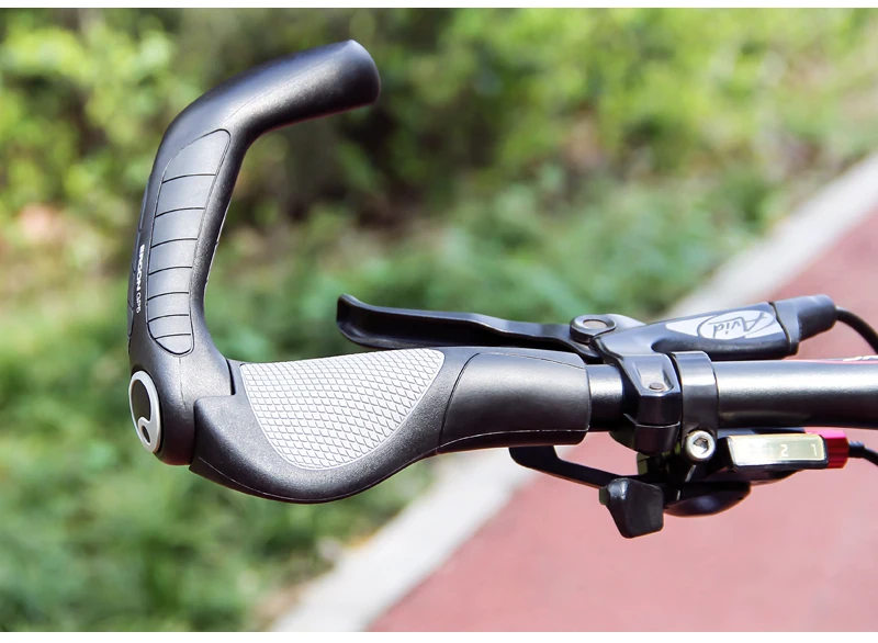 ERGON Ergonomics Bike Handlebar Grips GP1 GP3 GP5 Mountain Bike Extended Bar End Grip Lockable Bicycle Handle Mount Rubber Grips