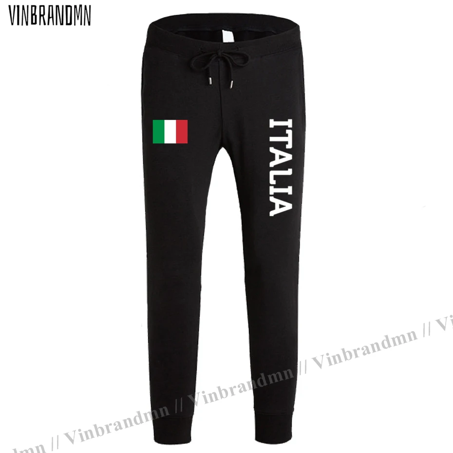 Italy Italia Italian ITA mens pants joggers jumpsuit sweatpants track sweat fitness fleece tactical casual nation country leggin