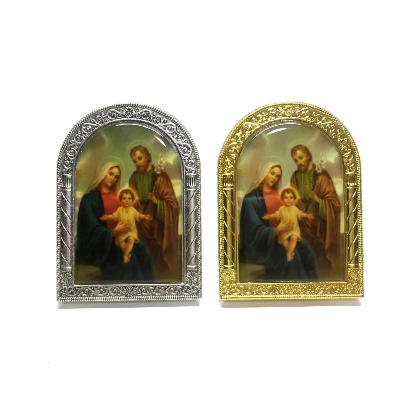 Icona degli utensili della chiesa cattolica gesù ornamento croce cristiana vergine maria cattolicesimo figurine promosse decorazione della casa