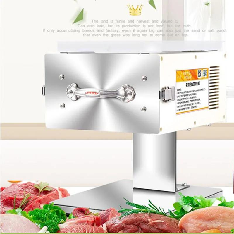 電気肉スライス機,業務用,ステンレス鋼,ワイヤーカッター,全自動肉挽き肉,スライス肉切断機,1個