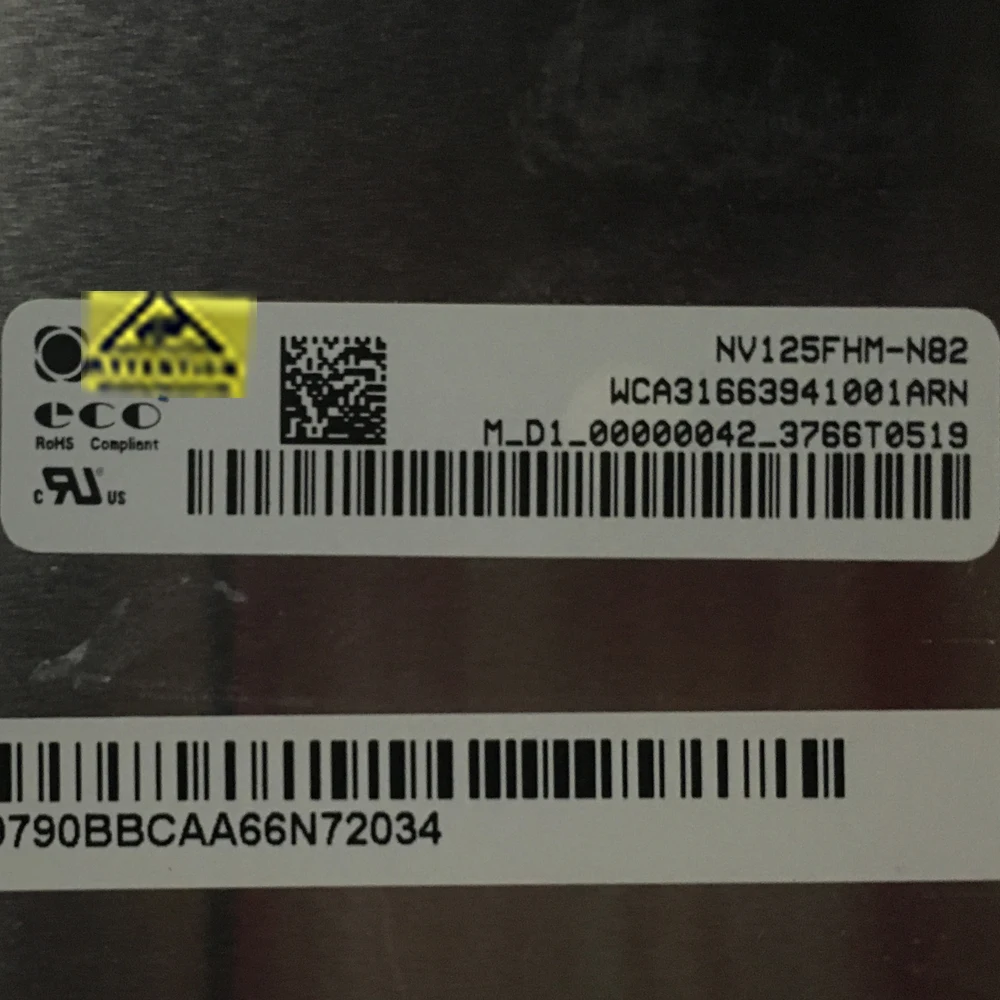 الأصلي 12.5 بوصة 1920x1080IPS FHD EDP شاشة لاب توب LCD مصفوفة NV125FHM-N82 صالح N125HCE-GN1 B125HAN02.2 LTN125HL02 LTN125HL05