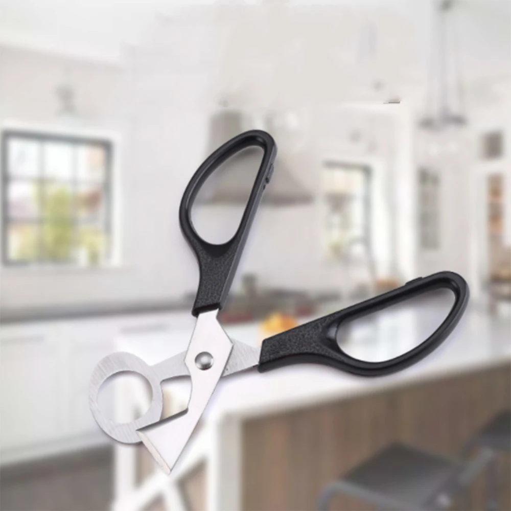 

Stainless Steel Quail Egg Cutter Scissors Pigeon Bird Quail Egg Cutter Opener Cracker Kitchen Clipper Tool