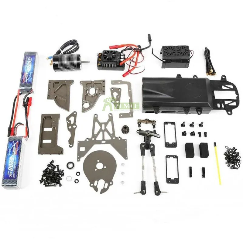 New Electric Conversion Kit Fit HPI ROVAN KM BAJA 5B 5T 5SC SS for 1/5 Gas Powered Baja To Electric Brushless Motor Baja